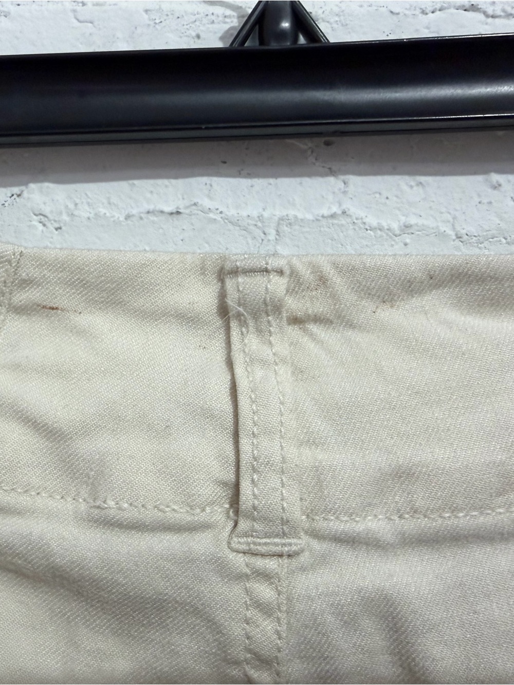 Maeve Collette Crop by Anthropologie Wide Leg Linen Blend Pants 24 Petite Flawed - Picture 9 of 10